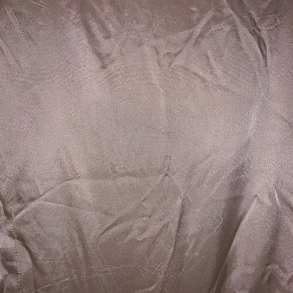 L Beige Patterned Button-Down Vest - Picture 9 of 9
